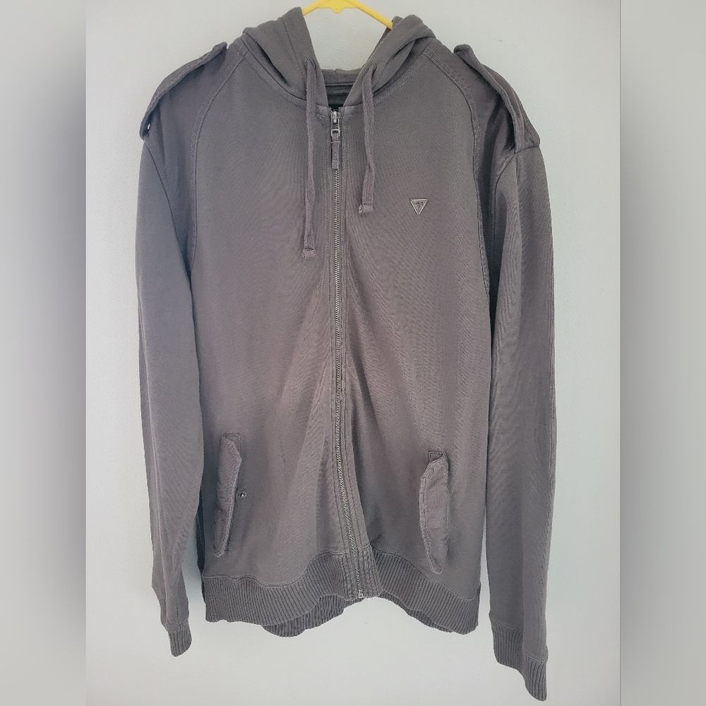 Men's Guess full zip hoodie